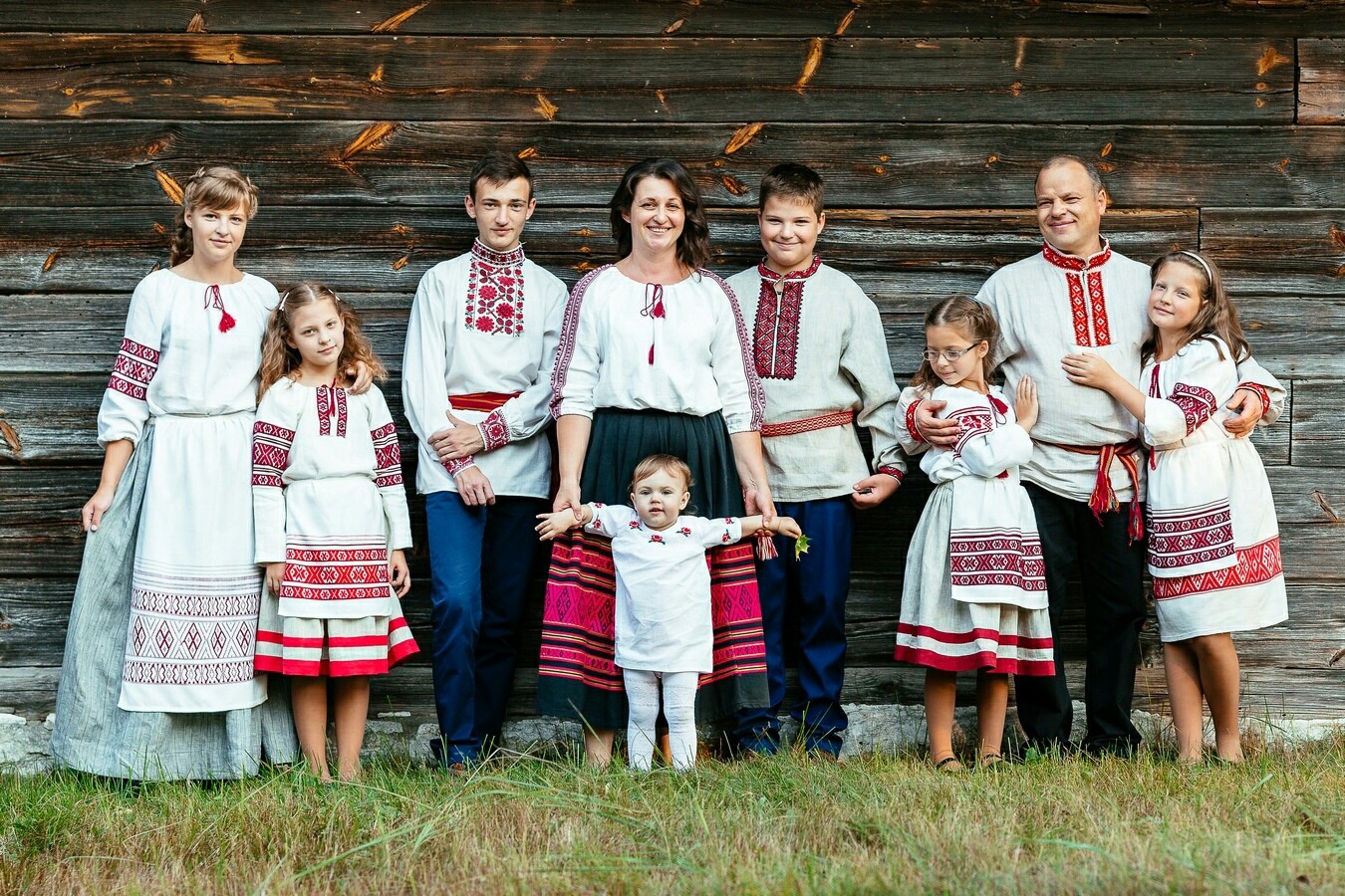 На фото семья Шепелевич. Фото Марины ПАНИЧ